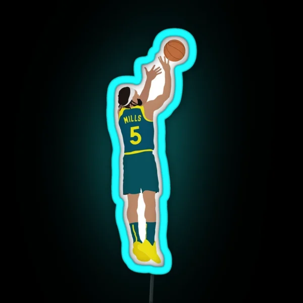 Patty Mills RGB Neon Sign