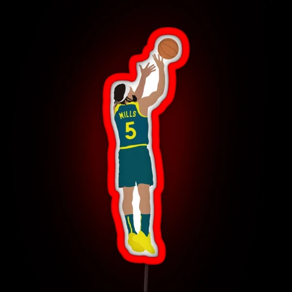 Patty Mills RGB Neon Sign