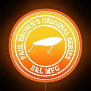 Paul Brown Logo Orange Led RGB Neon Sign