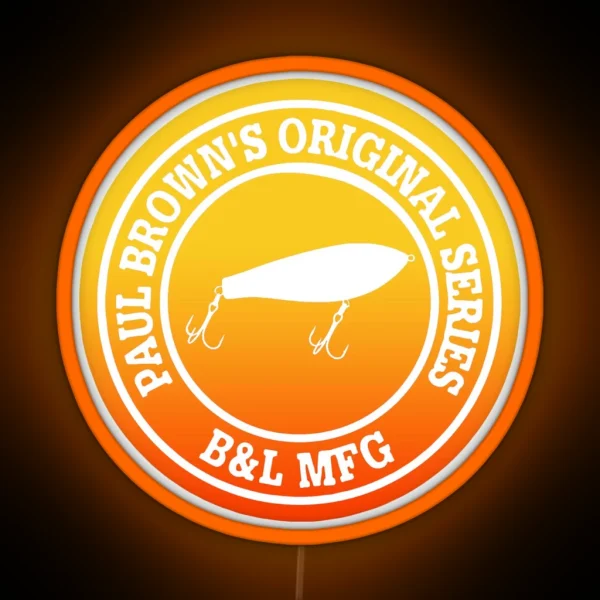 Paul Brown Logo Orange Led RGB Neon Sign