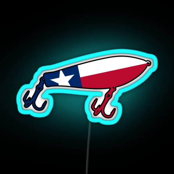 Paul Brown Texas Flag Led RGB Neon Sign