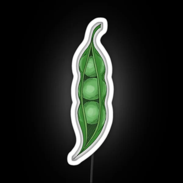 Peas In A Pod RGB Neon Sign