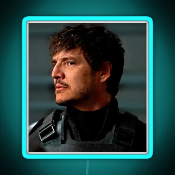 Pedro Pascal RGB Neon Sign