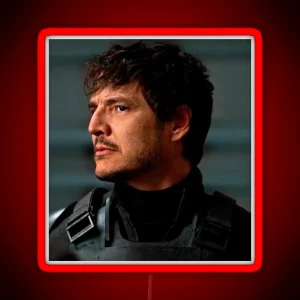 Pedro Pascal RGB Neon Sign