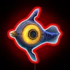 Red RGB neon sign displaying "Peeper.