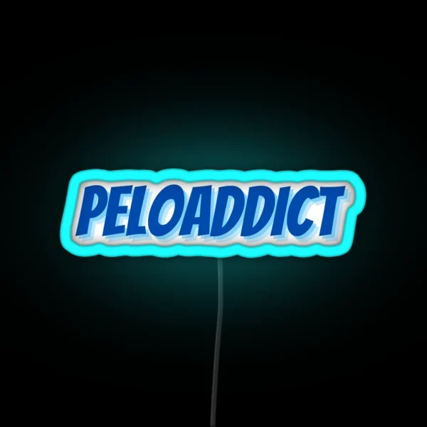 Peloaddict RGB Neon Sign
