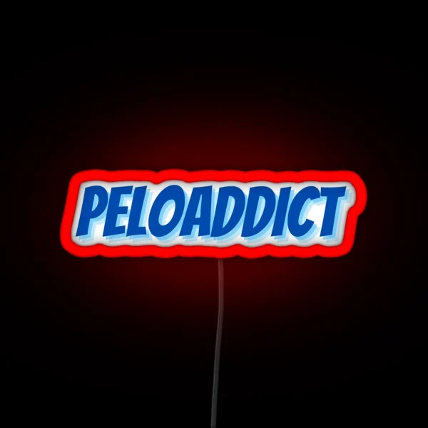 Peloaddict RGB Neon Sign