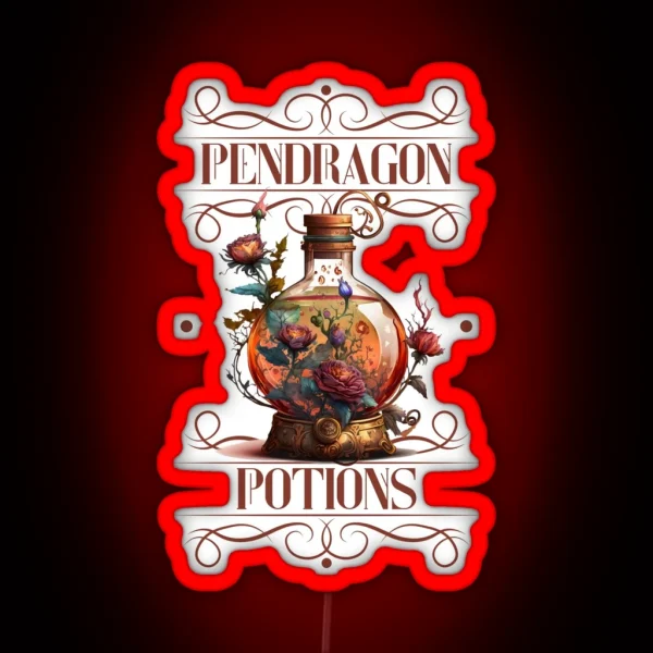 Pendragon Potions RGB Neon Sign