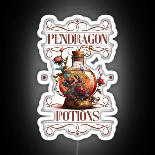 Pendragon Potions RGB Neon Sign