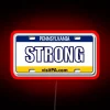 pennsylvania strong against covid-19 neon sign rgb colors webp
