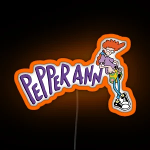 Pepper Ann RGB Neon Sign