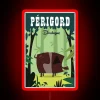 perigord neon sign rgb poster.