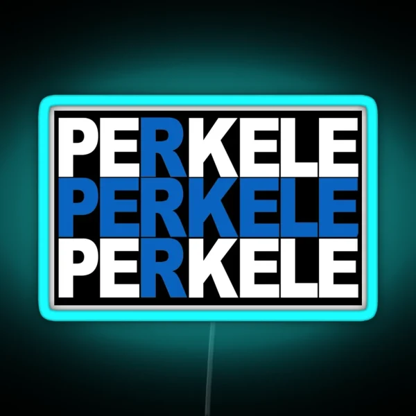 Perkele RGB Neon Sign