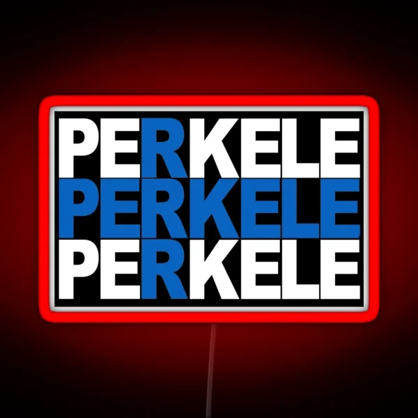 Perkele RGB Neon Sign