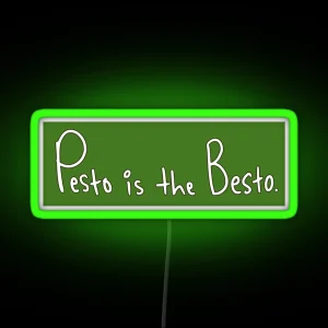 Pesto Is The Besto RGB Neon Sign