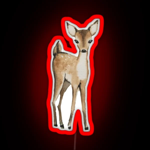 Petit Deer RGB Neon Sign