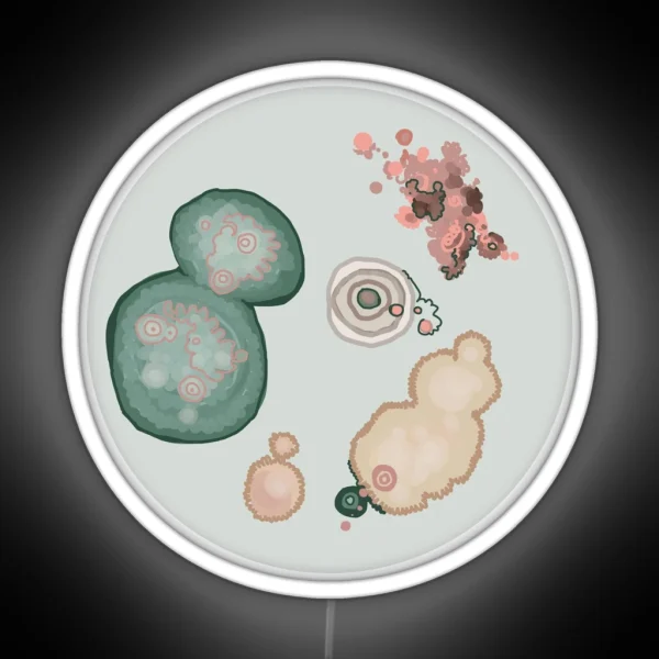 Petri Dish 1 RGB Neon Sign