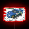 Petter Solberg WRC Rally Car RGB Neon Sign Design - Red