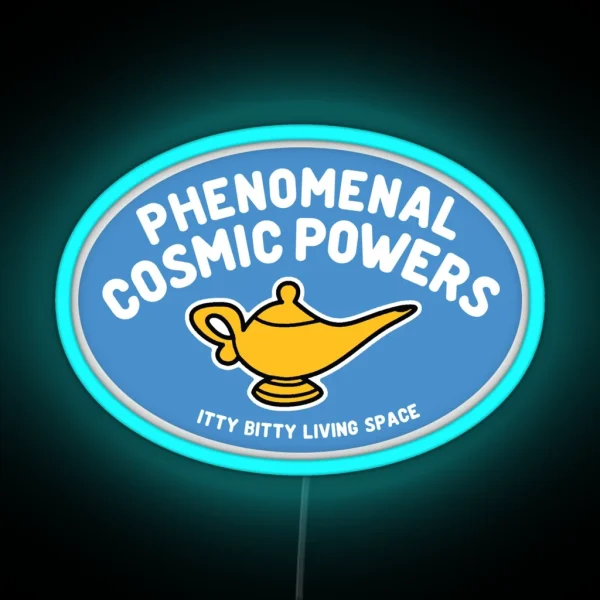 Phenomenal Cosmic Powers RGB Neon Sign