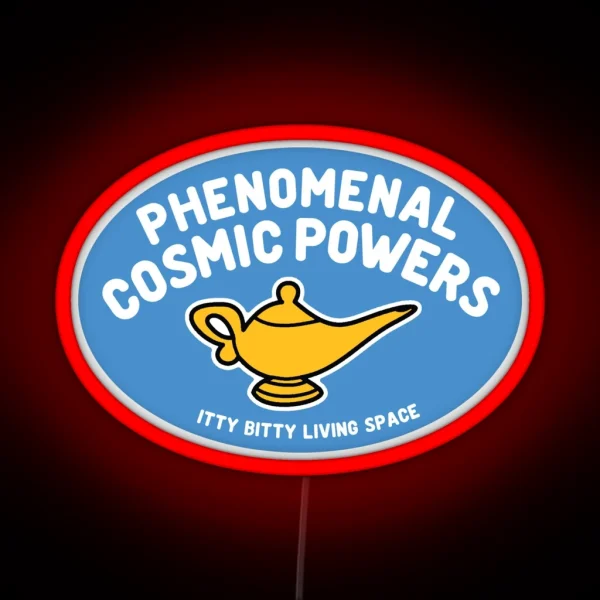 Phenomenal Cosmic Powers RGB Neon Sign