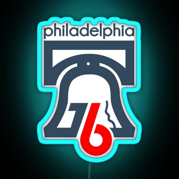 Philadelphia 1776 RGB Neon Sign