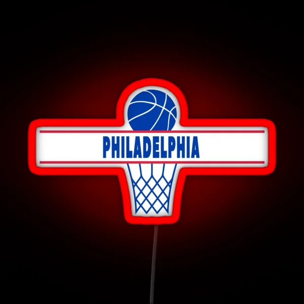 Philadelphia RGB Neon Sign
