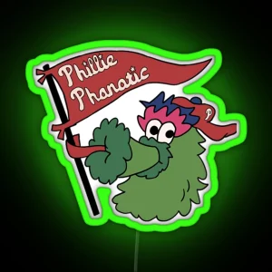 Phillie Phanatic RGB Neon Sign