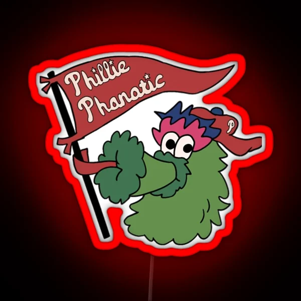 Phillie Phanatic RGB Neon Sign