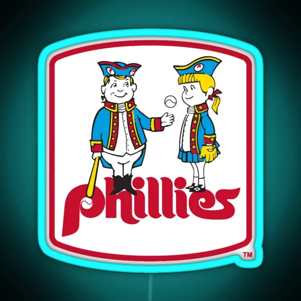 Phillies Philadelphia RGB Neon Sign
