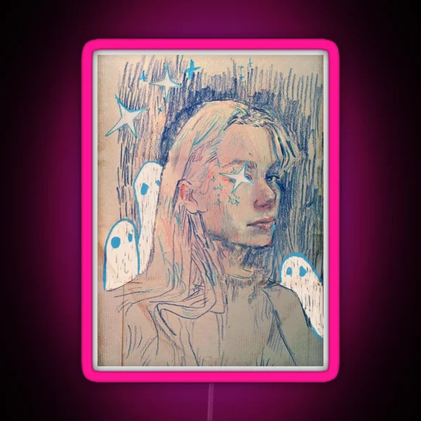 Phoebe Bridgers RGB Neon Sign