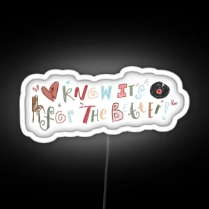 Phoebe Bridgers Waiting Room RGB Neon Sign