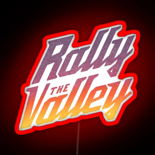 Phoenix Suns Rally The Valley RGB Neon Sign