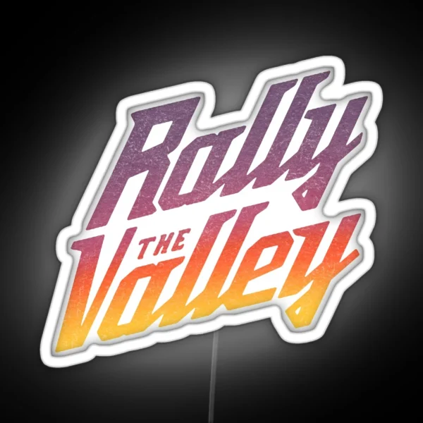 Phoenix Suns Rally The Valley RGB Neon Sign