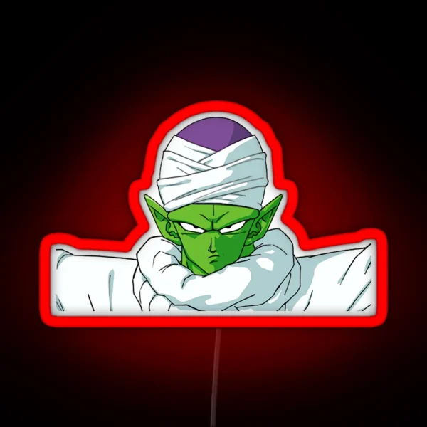 Piccolo Dragon Ball Namekian Baby RGB Neon Sign