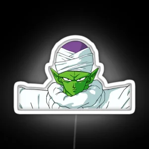 Piccolo Dragon Ball Namekian Baby RGB Neon Sign