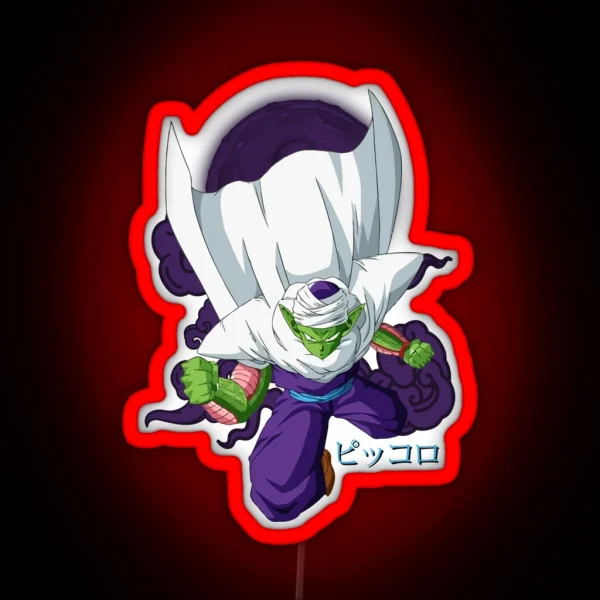 Piccolo Dragon Ball RGB Neon Sign