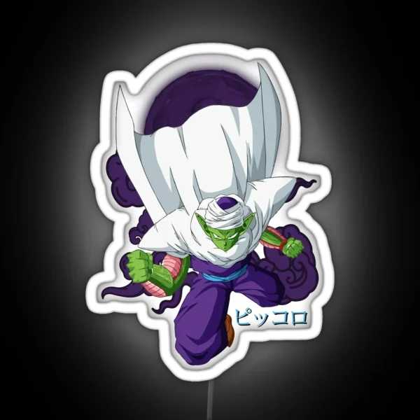 Piccolo Dragon Ball RGB Neon Sign