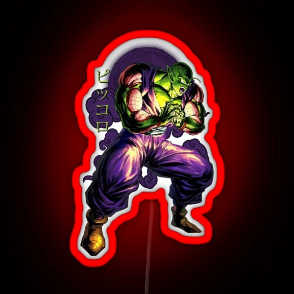 Piccolo Explosion Dragonball RGB Neon Sign