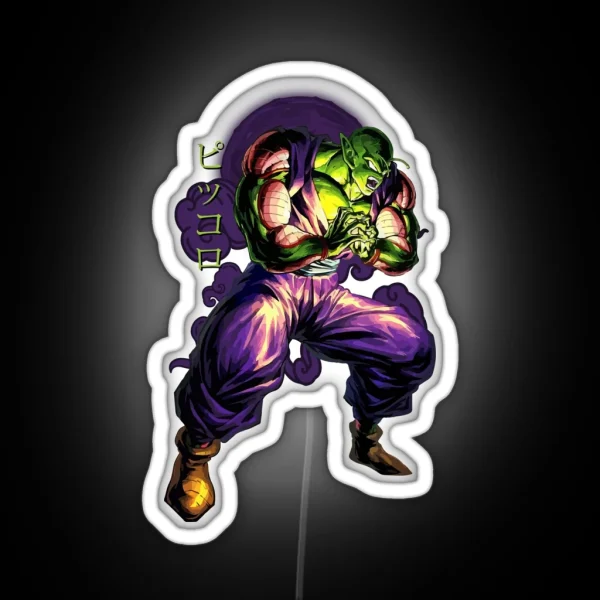 Piccolo Explosion Dragonball RGB Neon Sign