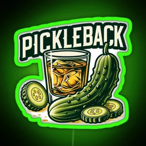 Pickleback Shots RGB Neon Sign