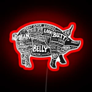 PIG RGB Neon Sign