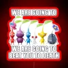 pikmin meme rgb neon sign red