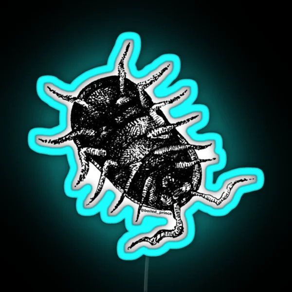 Pill Bug RGB Neon Sign