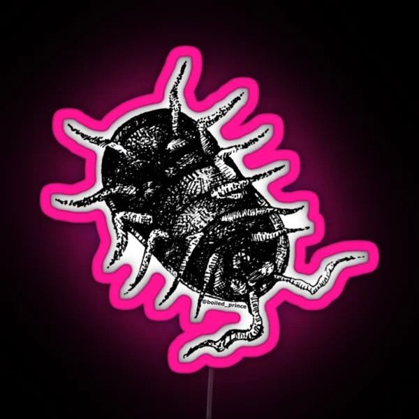 Pill Bug RGB Neon Sign
