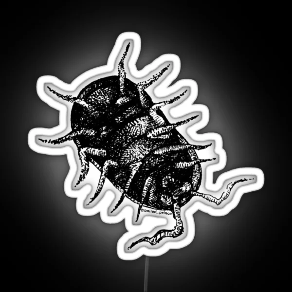 Pill Bug RGB Neon Sign