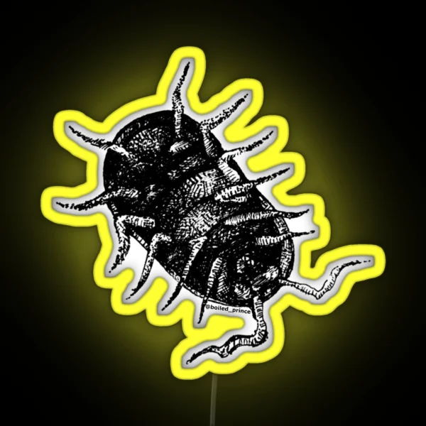 Pill Bug RGB Neon Sign