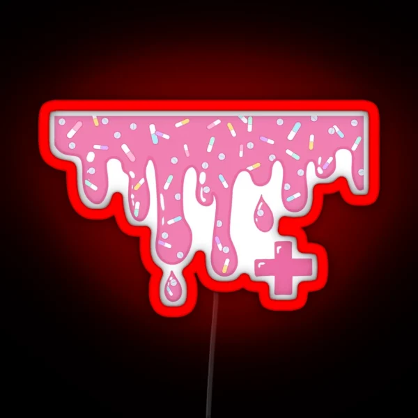 Pill Sprinkles RGB Neon Sign