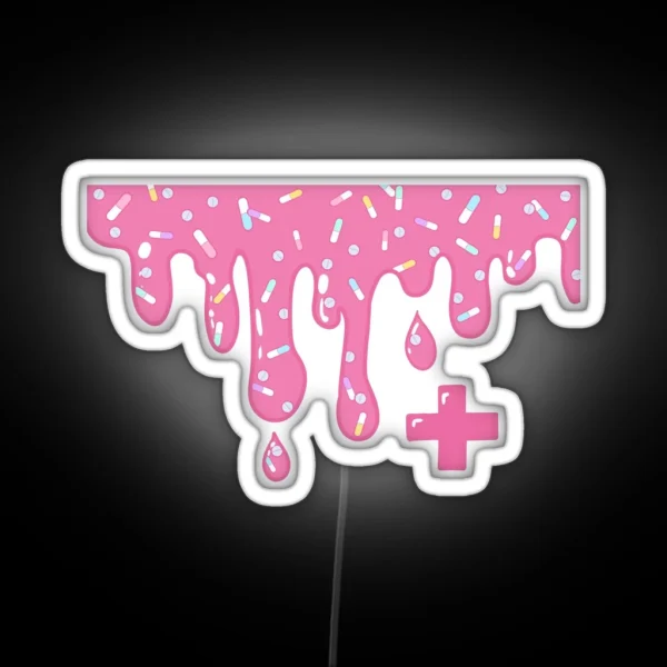 Pill Sprinkles RGB Neon Sign