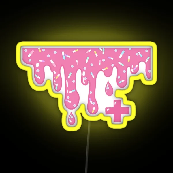 Pill Sprinkles RGB Neon Sign
