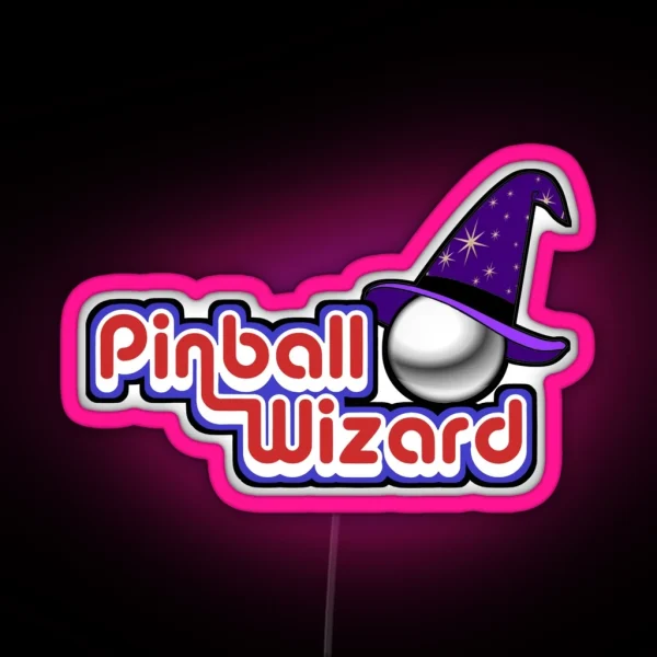 Pinball Wizard RGB Neon Sign